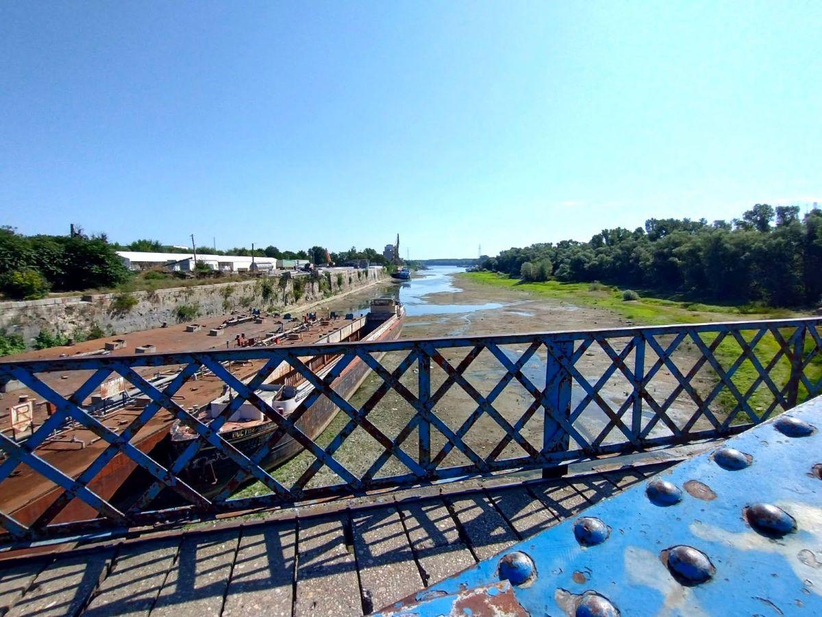Danube sécheresse Roumanie