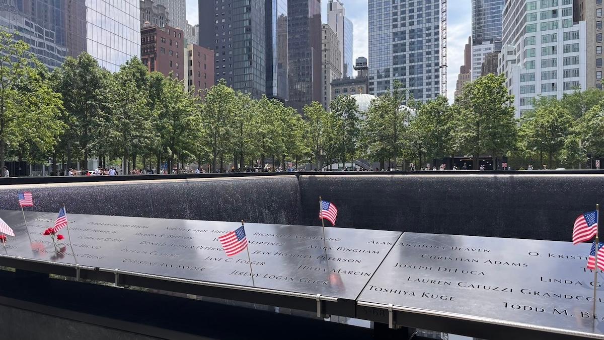 L‘emplacement des tours jumelles, ground zero 25 ans après le 11 septembre