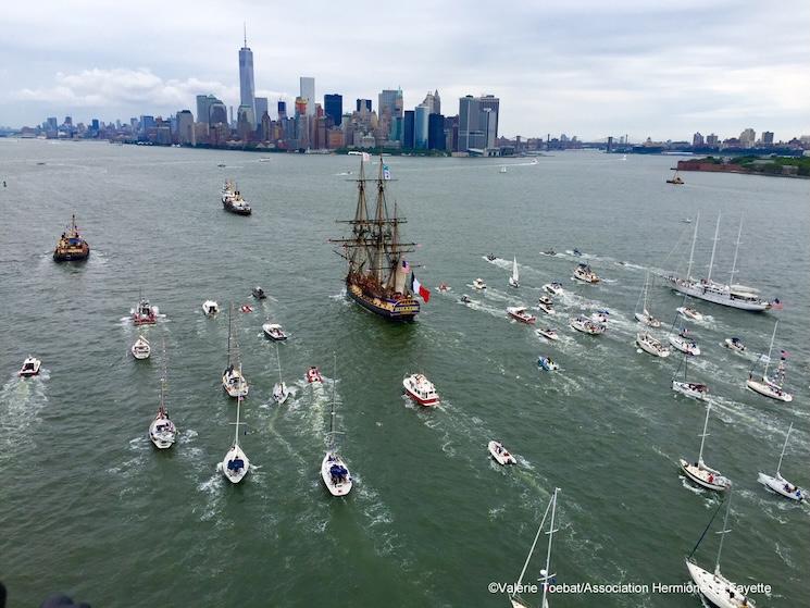 L'Hermione le navire a besoin de nos donations