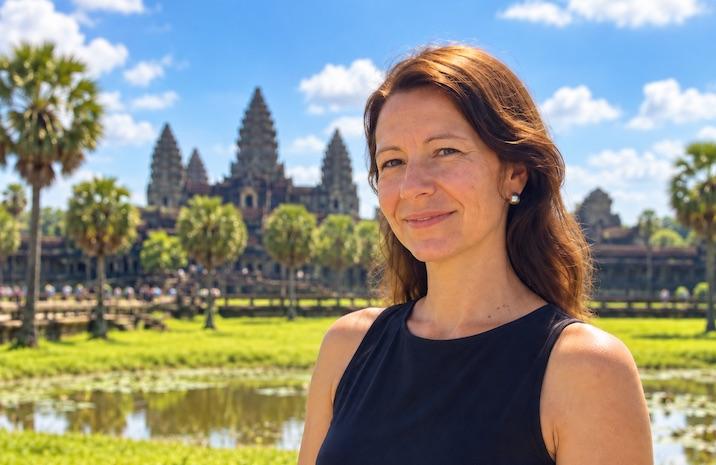 Au Cambodge, Géraldine Barta accompagne les parents avec la discipline positive