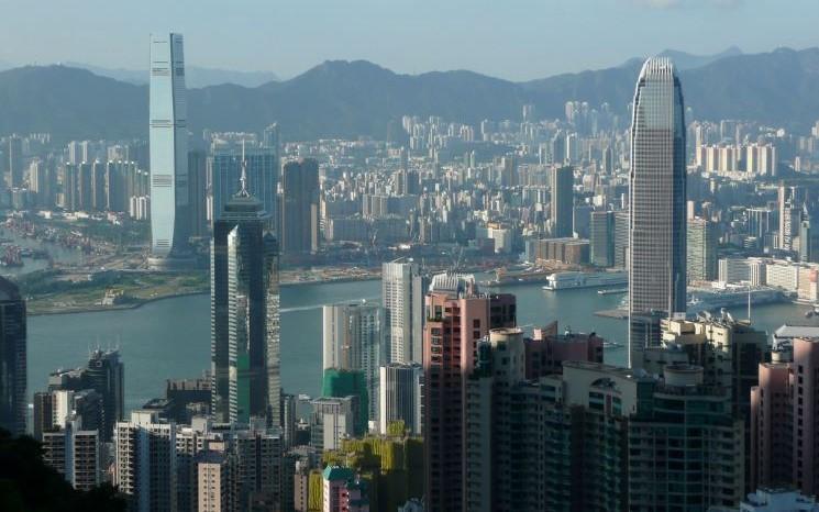 Hong Kong guerre fiscale place financière gratte-ciels