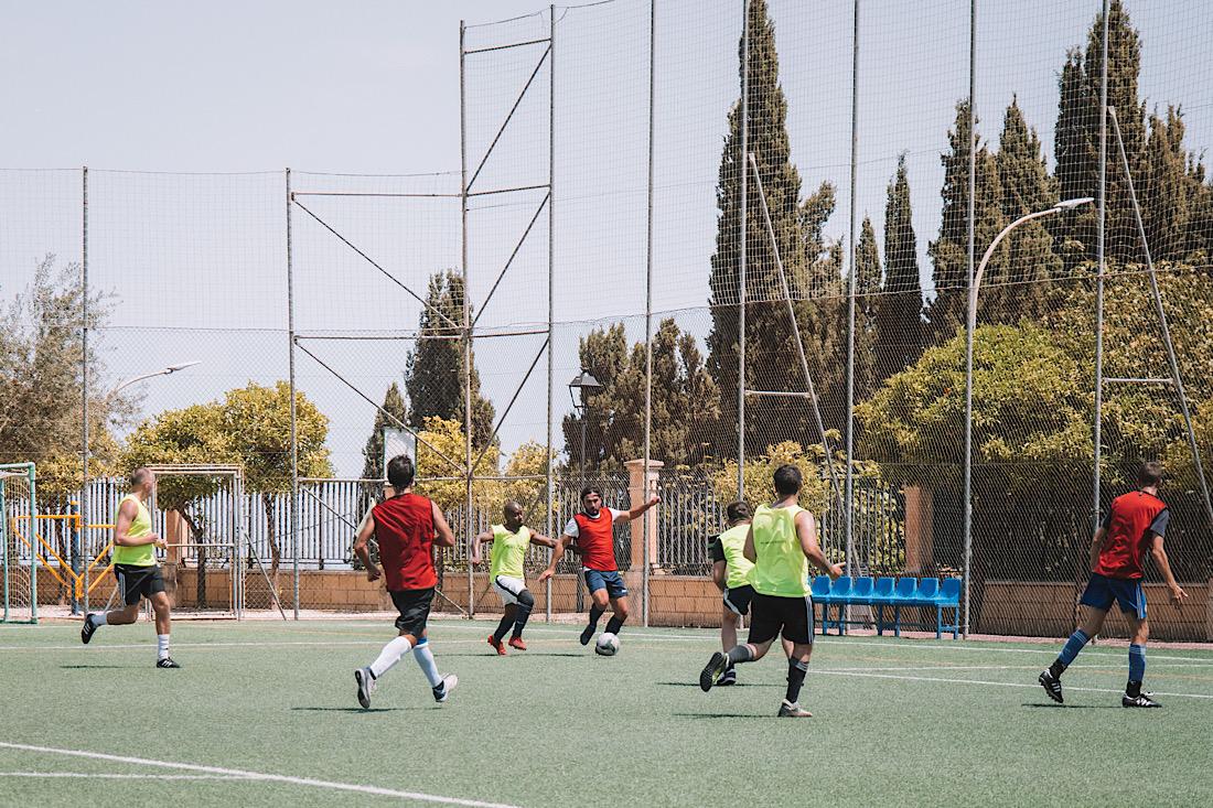 Avec plus de 150 clubs affiliés en province de Séville, le football reste le sport le plus populaire d'Andalousie. CC / Joaquin Carfagna