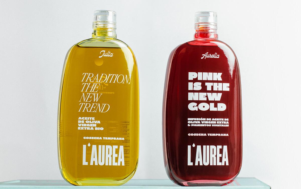 L’AUREA lance Aurelia, une huile d’olive vierge extra de couleur rose.