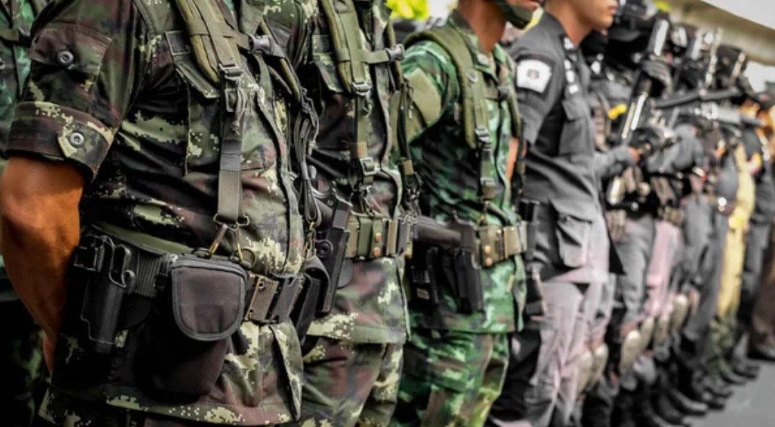 Soldats thaïlandais