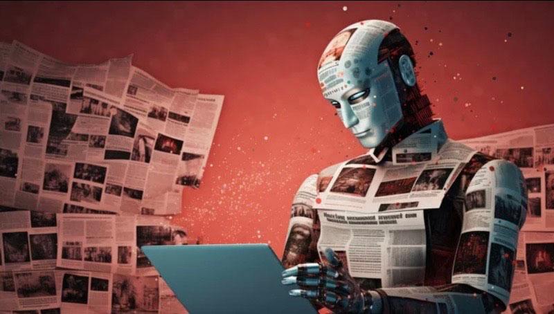 Robot IA et journalisme