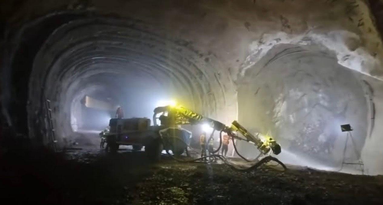 Construction tunnel Thaïlande