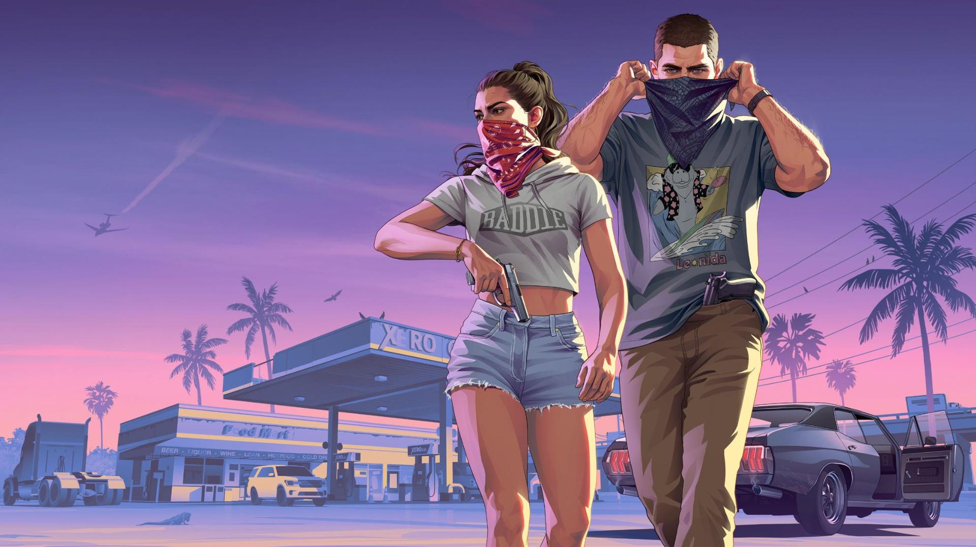 Jason and Lucia Robbery GTA VI - Crédit : Rockstar Games