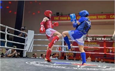 Le Cambodge, second au championnat asiatique de Kun Khmer