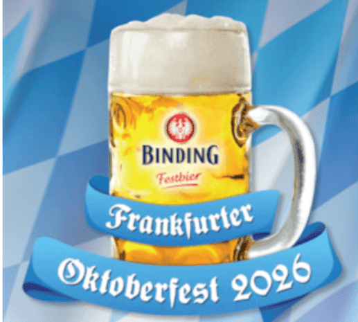 affiche promotionnelle oktoberfest à Francfort