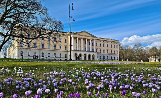Palais royal de Norvège à Oslo