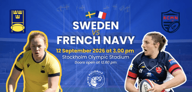 Match rugby Féminin Stockholm