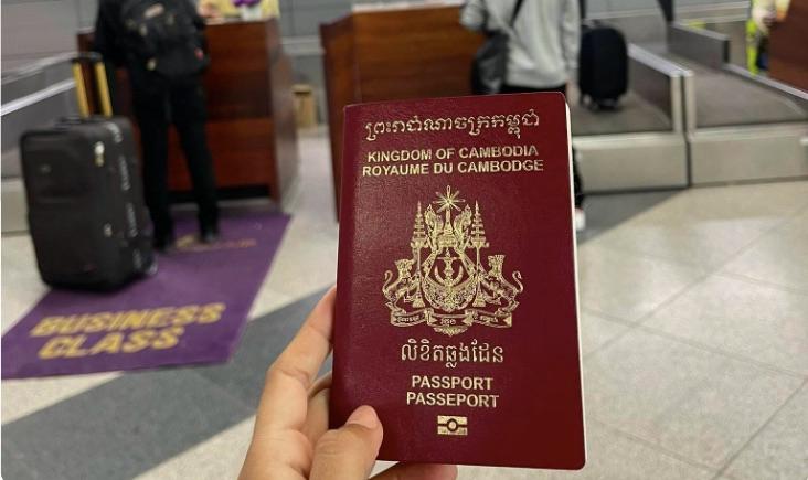 Un passeport cambodgien peu performant à l’international