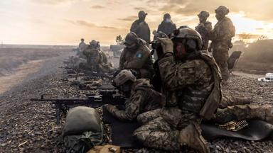 Soldats de l'OTAN en exercice Guerre en ukraine, protection frontières Pologne