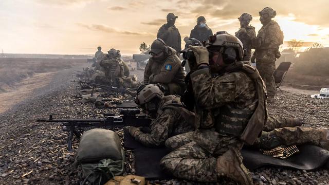 Soldats de l'OTAN en exercice Guerre en ukraine, protection frontières Pologne