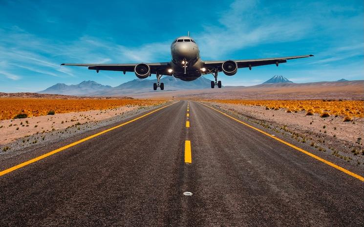avion qui décolle