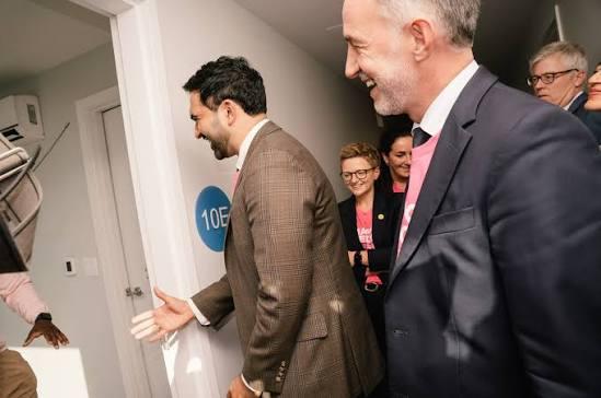Le maire de New York Zohran Mamdani et le maire de Paris Emmanuel Grégoire