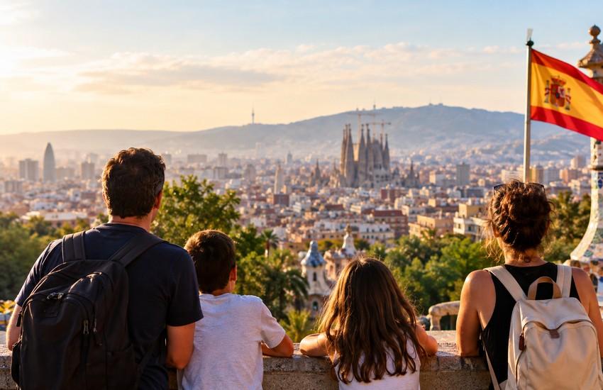 4 personnes a barcelone
