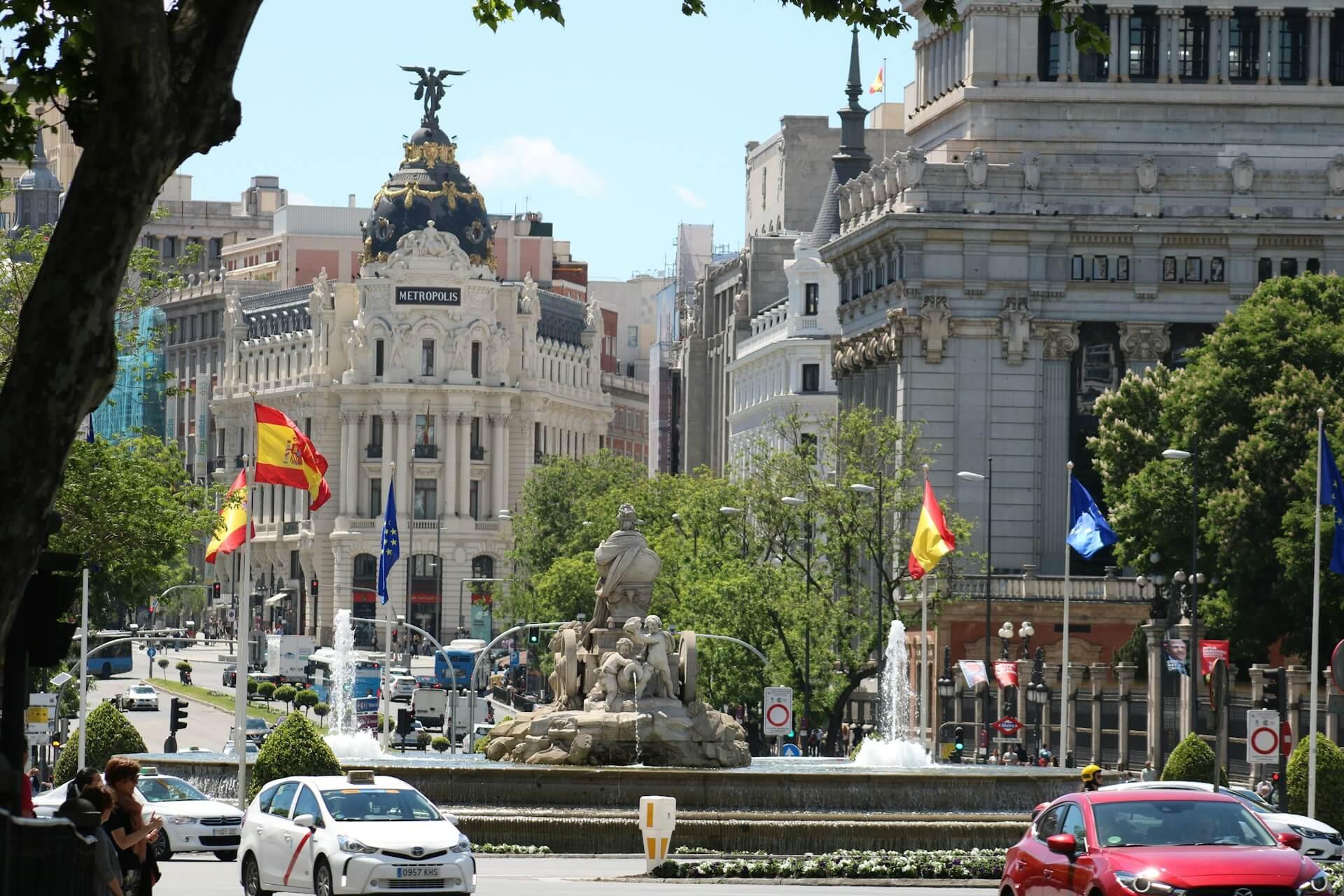 vue de madrid