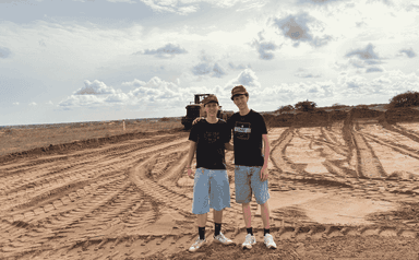 Joseph et Nathaniel Raberin Holder ont créé Alley-Oop après un voyage au Sénégal