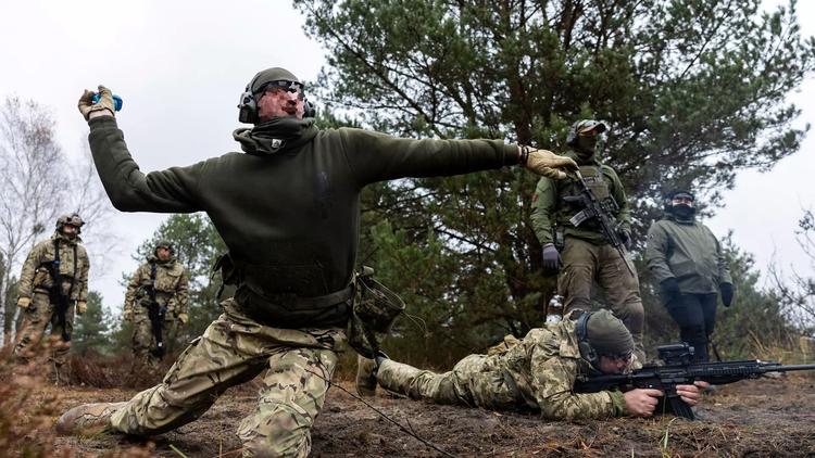 Soldats en action, Guerre en Ukraine