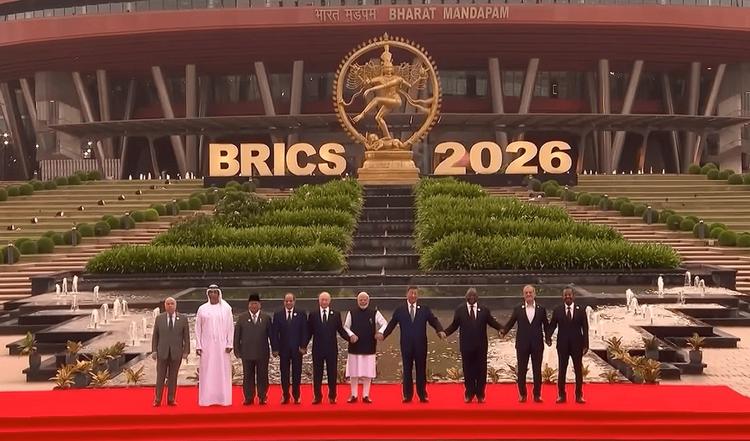 sommet brics 2026 en Inde avec Xi Jinping et Modi