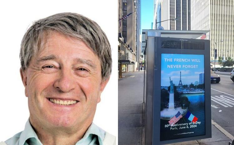 Patrick du Tertre, co-fondateur de The French Will Never Forget