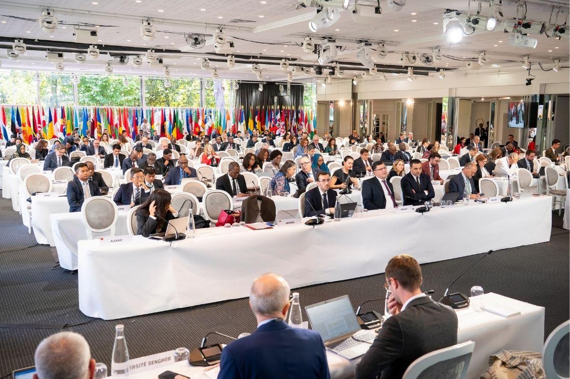 134e session du Comité Permanent de la Francophonie (CPF) - vue de la salle