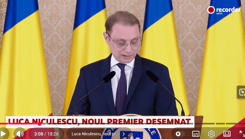 Luca Niculescu crise politique roumanie premier ministre