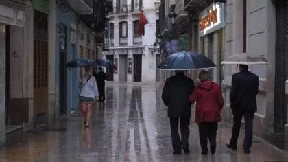 Pluie à Malaga