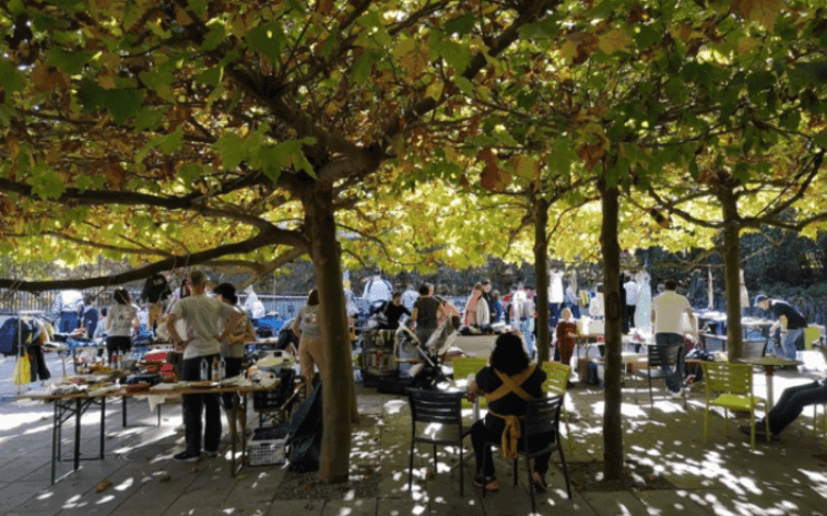 marché aux puces franco-allemands pour enfants Munich