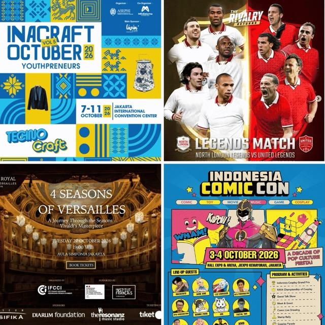 Que faire en octobre à Jakarta