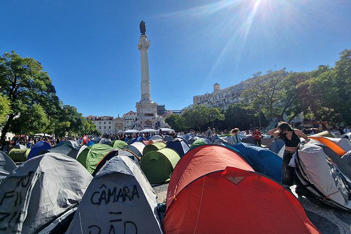 Manifestation contre la crise du logement à Lisbonne