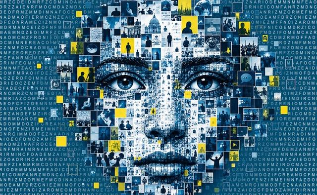 Illustration d'un visage en informatique