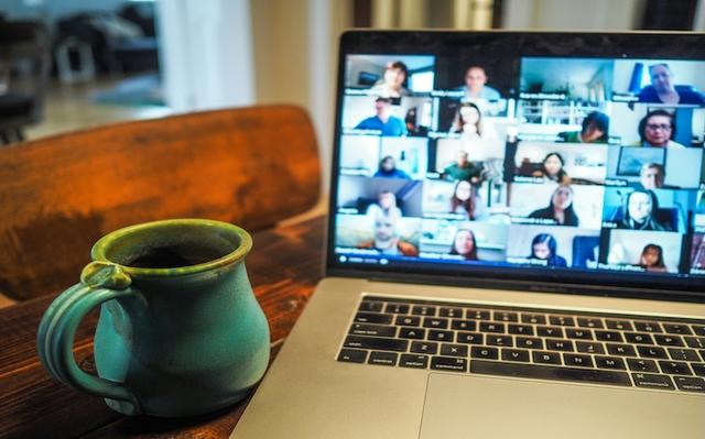 webinaire sur un ordinateur