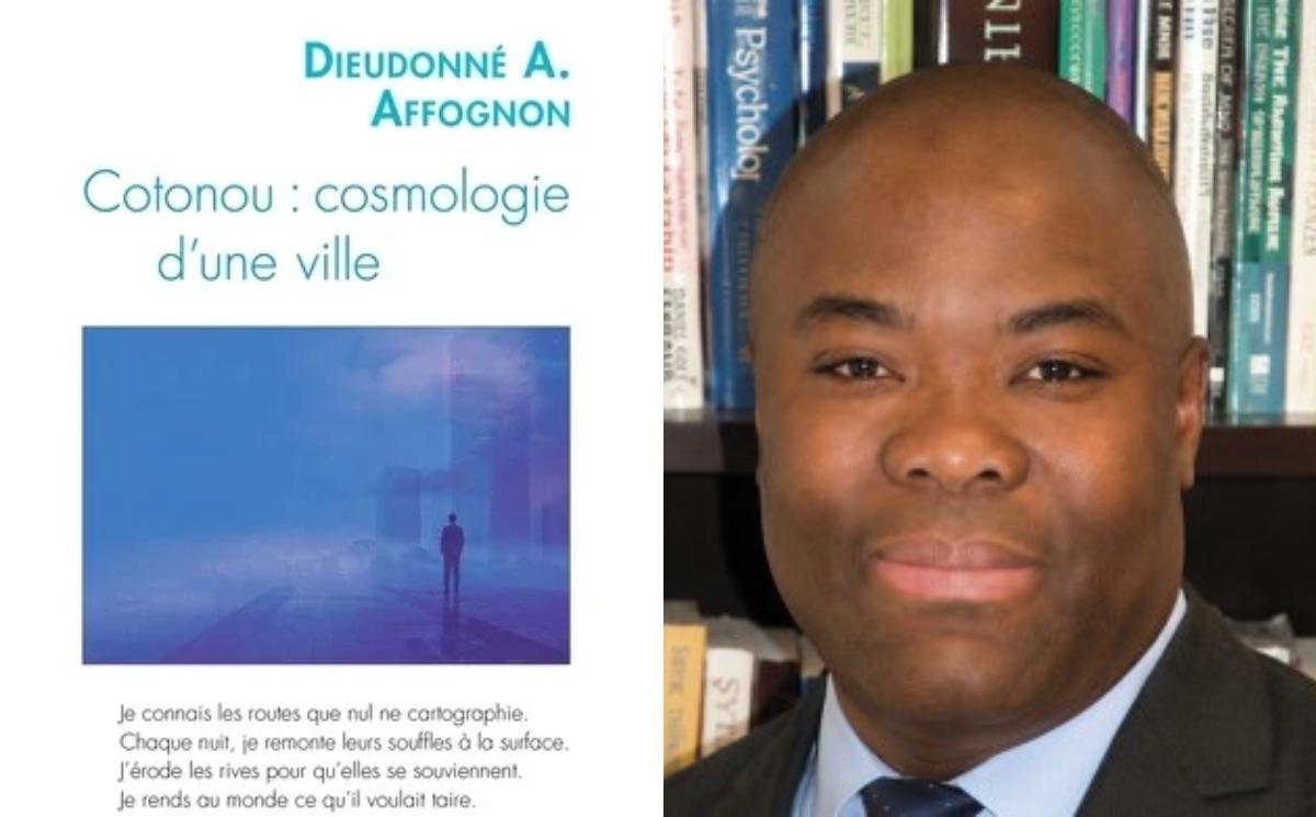 Dieudonné A. Affognon auteur de Cotonou : cosmologie d’une ville (Éditions Jets d’Encre)