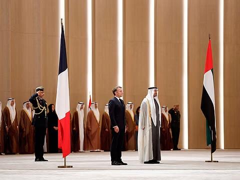macron emirats