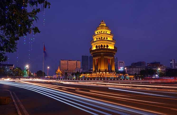 Phnom Penh la nuit
