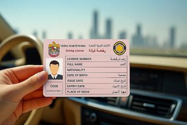 permis de conduire Dubai