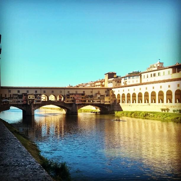 Vue depuis le pont de Florence