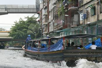 Klong boat bangkok