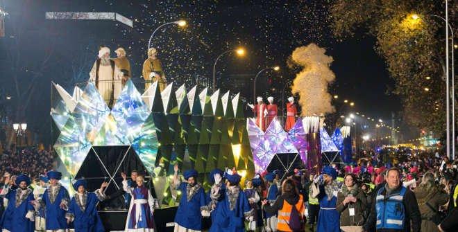 La cabalgata à Madrid