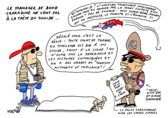 mort suspecte david carradine