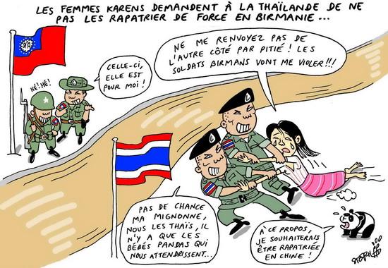 Rapatriement femmes karens