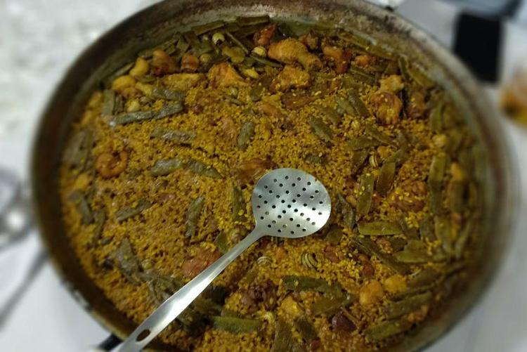 Une magnifique paella valenciana