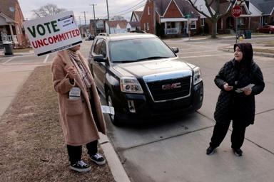 Biden sanctionné sur Gaza lors d'un vote dans le Michigan