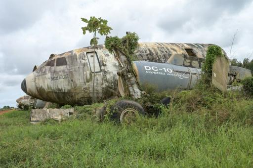 Epaves d'avions en Côte d'Ivoire