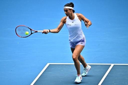 Caroline Garcia à l'Open d'Australie
