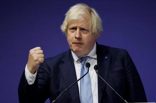 Le premier ministre britannique Boris Johnson