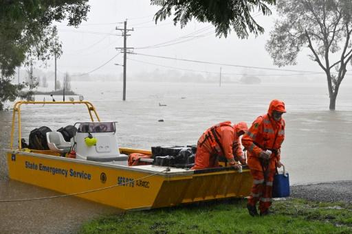 De fortes inondations sont en cours en Australie