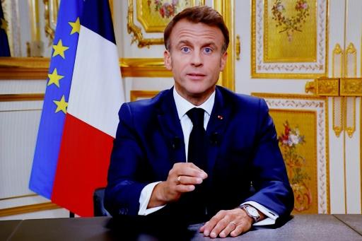 Emmanuel Macron, Président français préoccupé par la situation en bande de Gaza